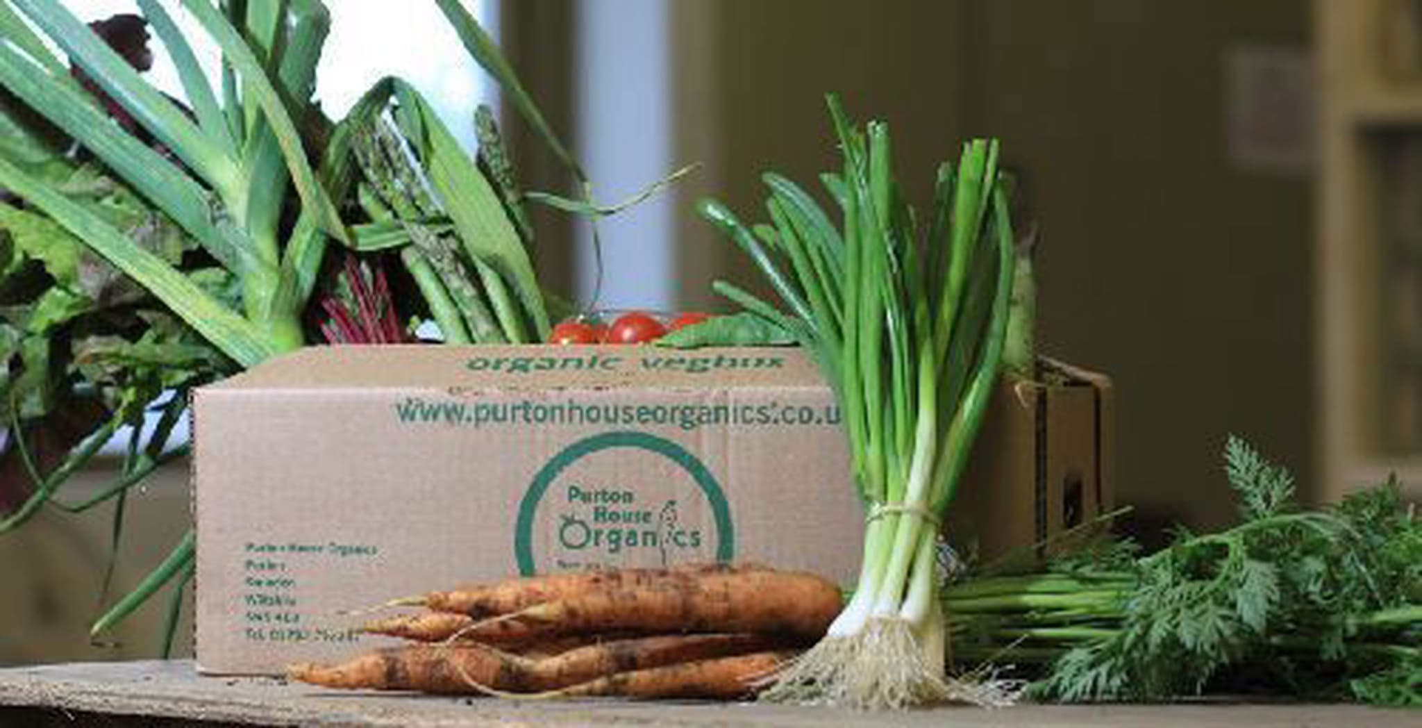 Organic Vegetable Boxes With Potatoes